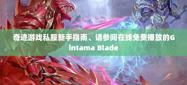 奇迹游戏私服新手指南、请参阅在线免费播放的Gintama Blade